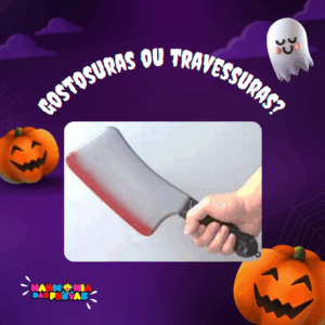 Faca Cutelo Halloween