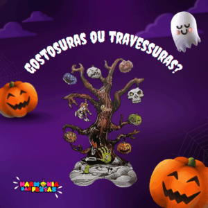 Decoração Inflável Árvore Halloween