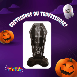 Decoração Inflável Caixão