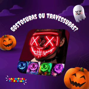 Máscara Neon Halloween