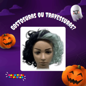 Peruca Cruella Halloween