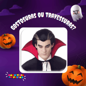 Fantasia Vampiro Capa e Peruca